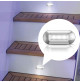 LED OBLONG COURTESY LIGHT - Stainless steel - Warm White - WK-LCL1-WW - AZLED